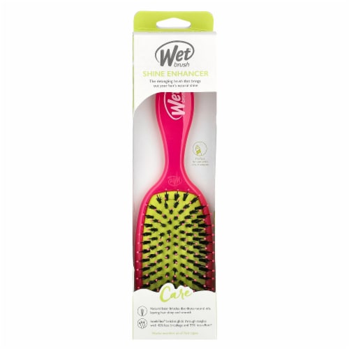Wet Brush Shine Enhancer Brush - Pink Perspective: back