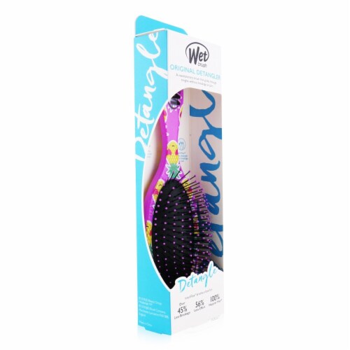 Wet Brush Original Detangler Happy Hair  # Smiley Pineapple 1pc Perspective: back