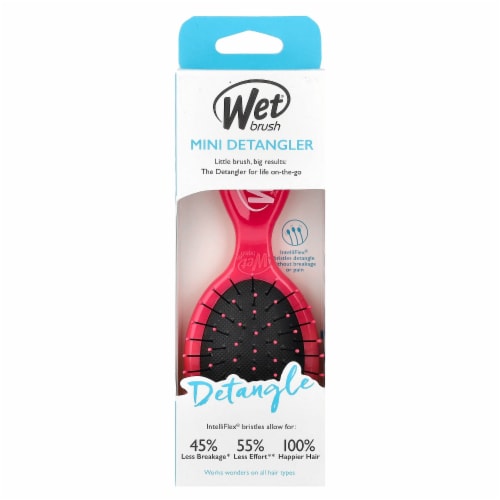 Wet Brush Mini Detangler Brush - Assorted Perspective: back