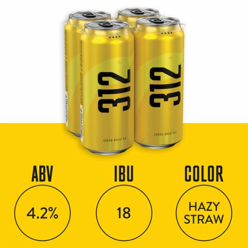 Goose Island 312 Urban Wheat Ale Perspective: back