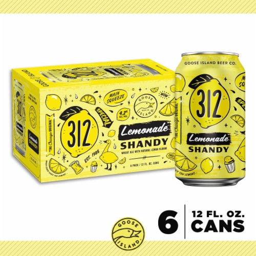 Goose Island 312 Lemonade Shandy Perspective: back