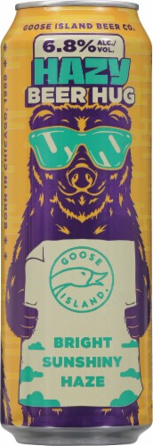 Goose Island Hazy Bright Hug Can Perspective: back