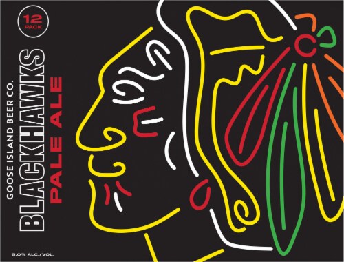 Goose Island Blackhawks Pale Ale Perspective: back
