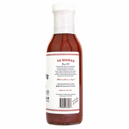 Yo Mama's Foods Keto Classic Ketchup – Pack of (2) - No Sugar Added, Low Carb, Vegan Perspective: back