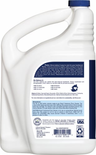 Bona® Hardwood Floor Cleaner Refill Perspective: back