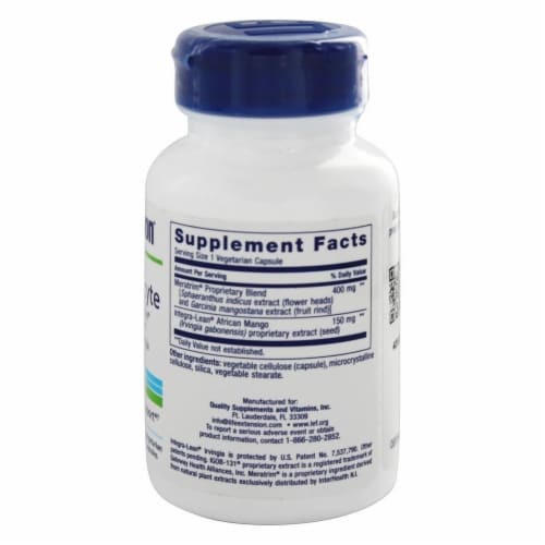 Life Extension  Advanced Anti-Adipocyte Weight Management Support Perspective: back