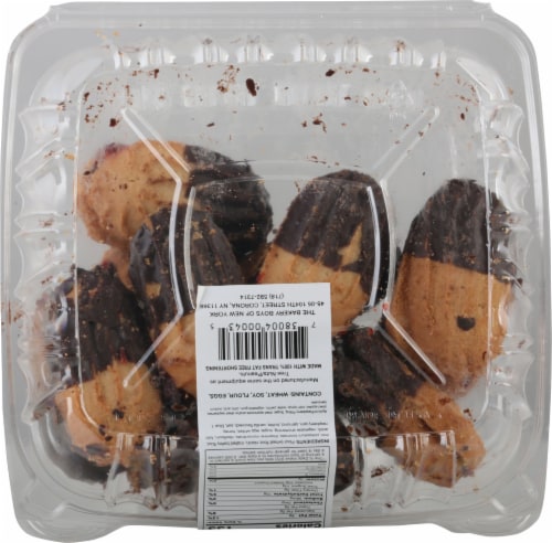 Bakery Boys of New York Raspberry Chocolate Dip Cookie Perspective: back