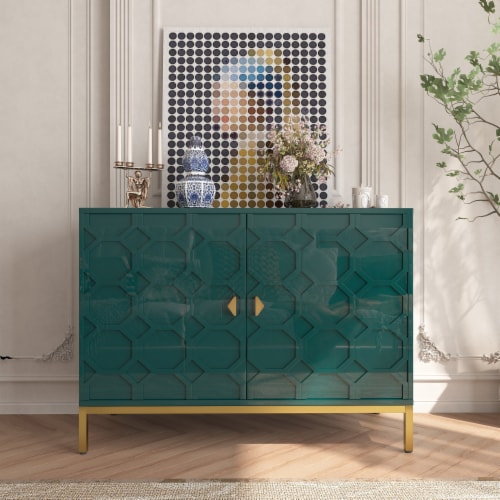 Green accent chest discount