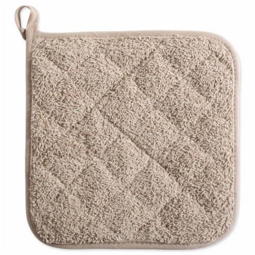 DII Stone Terry Potholder (Set of 3) Perspective: back