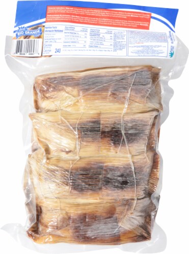 Rio Grande® Foods Baked Salvadoran Corn Tamale Perspective: back