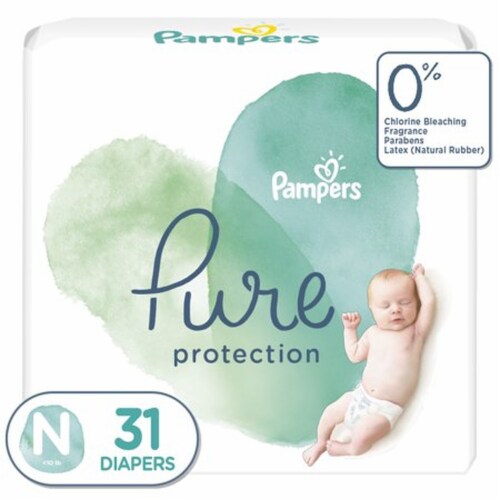 Pampers Pure Protection 32-Count Size 0 (Pack of 7), 7 pack - Kroger