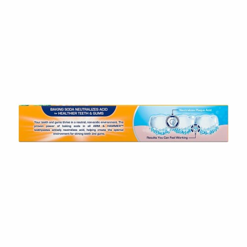 Advance White Baking Soda and Peroxide Toothpaste Fresh Mint (Pack of 8) Perspective: back