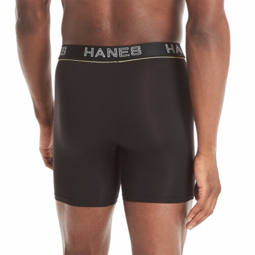 Hanes® Ultimate Comfort FlexFit Boxer Brief - Assorted Lg Perspective: back