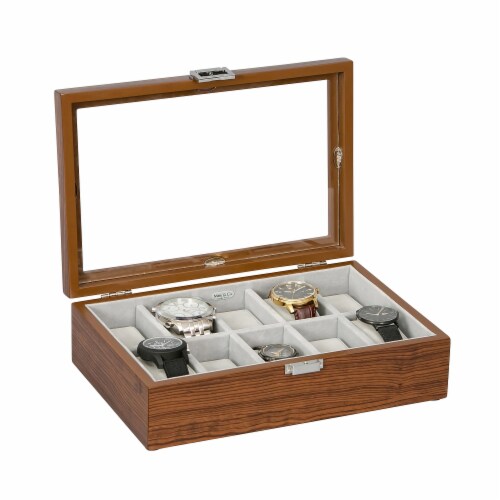 Mahogany watch deals box