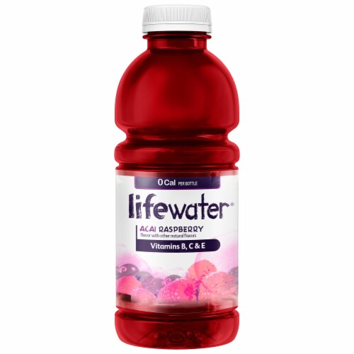 SoBe Water Acai Raspberry Vitamin Enhanced Hydration Beverage Perspective: back
