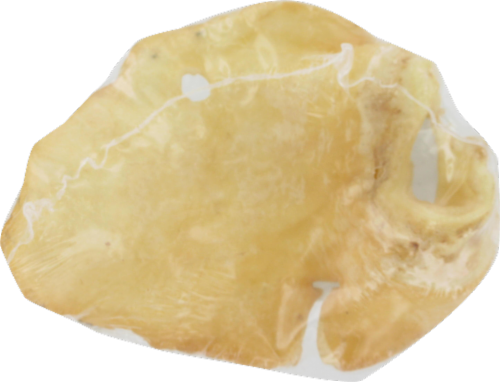 Best Buy Peanut Butter Flavored Cow Ear Perspective: back
