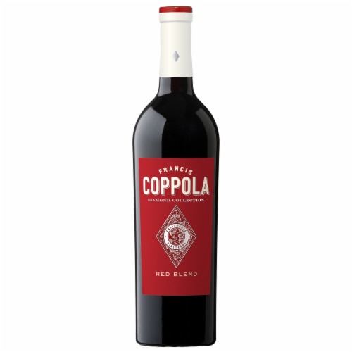 Coppola Diamond Collection California Red Blend Wine Perspective: back