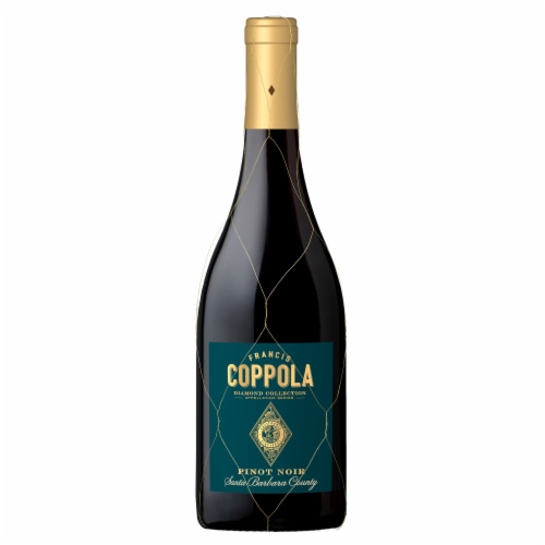 Coppola Diamond Appellation Series Pinot Noir Santa Barbara County California Red Wine Perspective: back