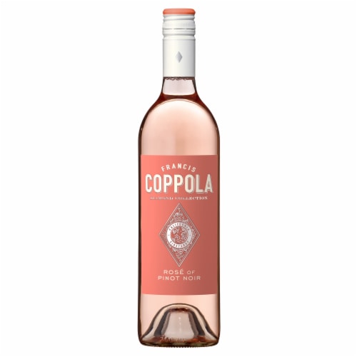 Coppola Diamond Collection California Rose of Pinot Noir Wine Perspective: back