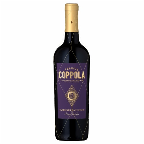 Coppola Diamond Collection Paso Robles California Cabernet Sauvignon Red Wine Perspective: back