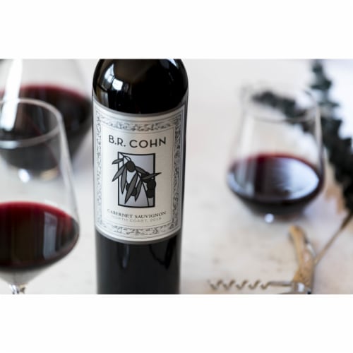 B.R. Cohn Silver Label Cabernet Sauvignon California Red Wine Perspective: back
