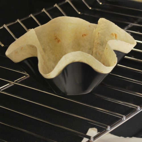 Khaby's Khasa™ Tortilla Bowl Pan Set Perspective: back