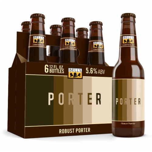 Bell's Porter Craft Beer Perspective: back