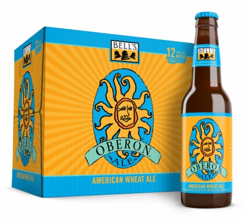 Bell's Oberon Wheat Ale Craft Beer Perspective: back