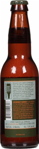 Bell's Two Hearted Ale® IPA Craft Beer Bottle Perspective: back