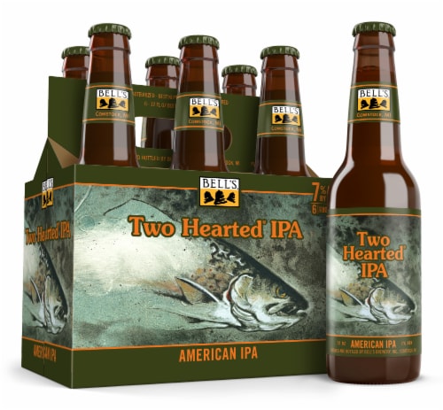 Bell's Two Hearted IPA Craft Beer Perspective: back
