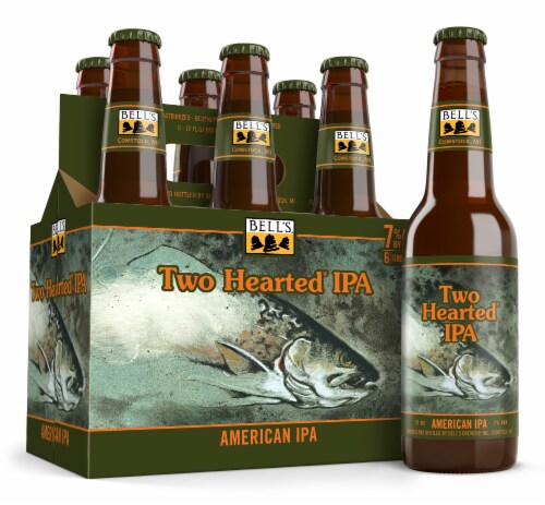 Bell's Two Hearted IPA Craft Beer Perspective: back