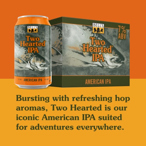 Bell's Two Hearted IPA Beer Perspective: back