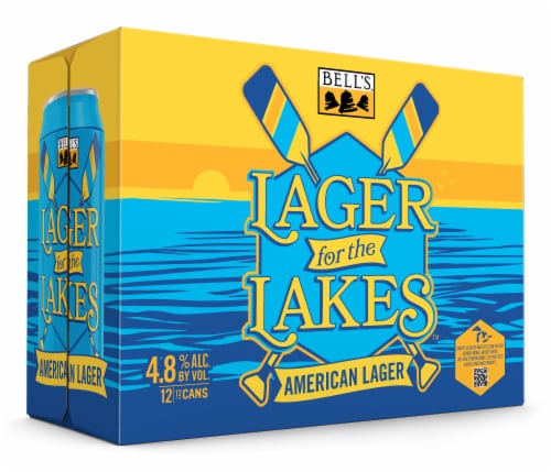 Bell's Lager for the Lakes Craft Beer Perspective: back