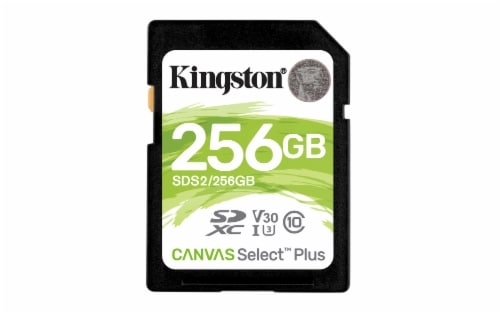 Kingston® Canvas Select Plus SD Memory Card Perspective: back