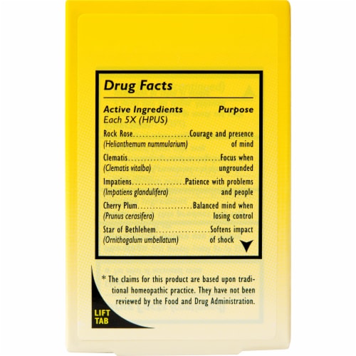 Bach® Rescue® Remedy Stress Relief Spray Perspective: back