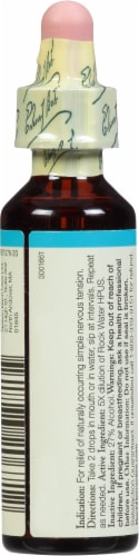 Bach® Original Flower Remedies Flexible Mind Rock Water Essence Perspective: back