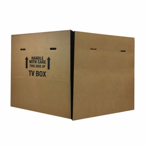 uBoxes Double Wall TV Moving Boxes 72 x 6 x 42 Inch Boxes with