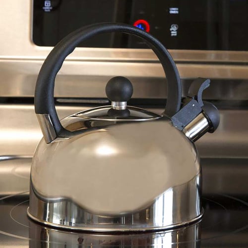 Primula® Today Stainless Steel Simon Whistling Kettle Perspective: back