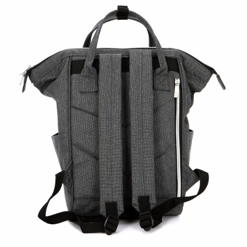 Everest Mini Backpack Handbag - Gray Perspective: back