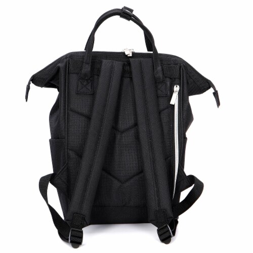Everest Mini Backpack Handbag - Black Perspective: back