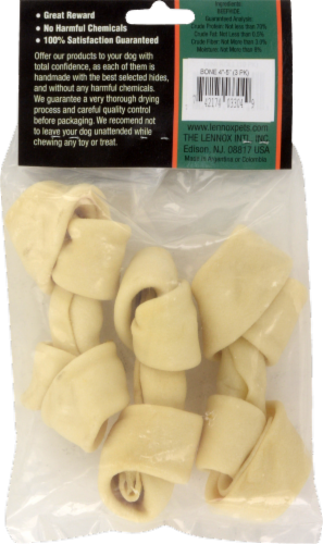 Lennox Rawhide Bone Dog Chew 1 Count Gerbes Super Markets