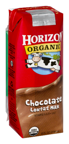 Horizon Organic Lowfat Chocolate Milk Perspective: back
