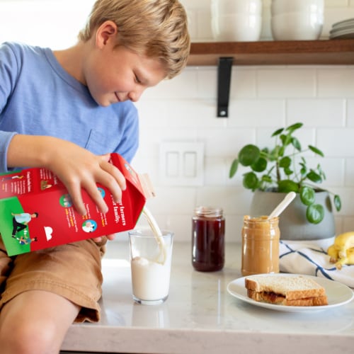 Horizon Organic® Lactose-Free Vitamin D Whole Milk Perspective: back