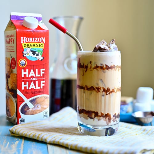 Horizon Organic Half and Half Perspective: back