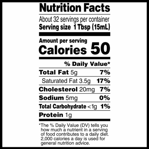 Horizon Organic Heavy Whipping Cream Perspective: back