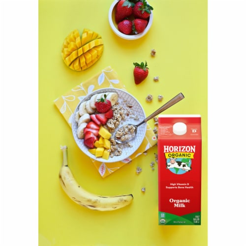 Horizon Organic Vitamin D Milk Perspective: back