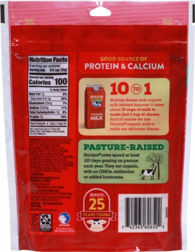 Horizon Organic® Mexican Shredded Cheese Perspective: back