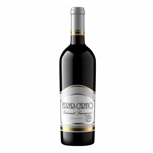 Ferrari Carano Cabernet Sauvignon California Red Wine Perspective: back