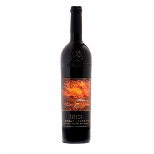 Ferrari Carano Tresor Bordeaux Cabernet California Red Wine Perspective: back