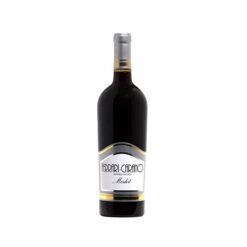 Ferrari Carano Merlot California Red Wine Perspective: back